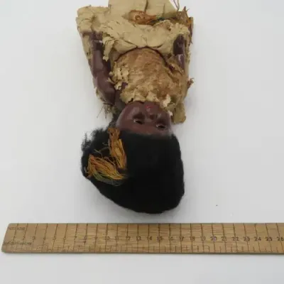 Vintage Kader B310 1/2 native doll - hands damaged