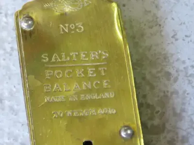 Vintage No.3 Salter`s pocket balance scale