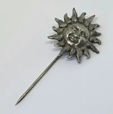 Vintage Sunny face stick pin