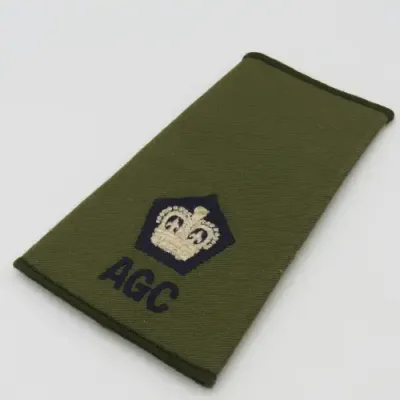 British Army Adjutant`s General Corps Major rank epaulette