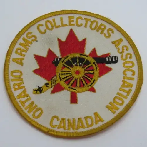 Canada Ontario Arms Collectors Association cloth badge