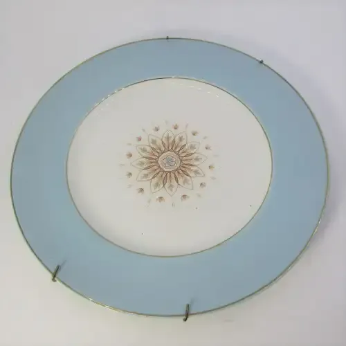 Vintage Grindley Satin White 3-4 plate with hiarline cracks