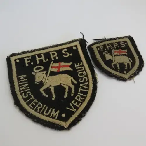 Lot of 2 Vintage Fish Hoek Primary school badges