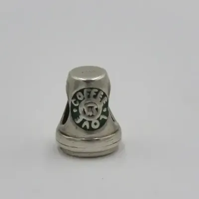 Beautiful Love Coffee charm - Weighs 3,7 g