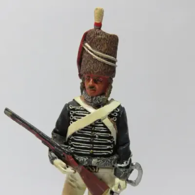 DelPrado Collection 1808 King`s German Light Dragoons Private lead soldier