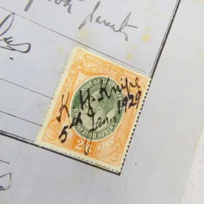 Maitland Marriage Certificate 1929 - Kenneth Knife and Elizabeth Luyt