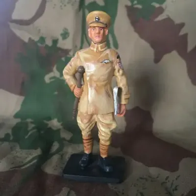 WW1 1914 British Royal flying corps sergeant lead soldier - DelPrado collection