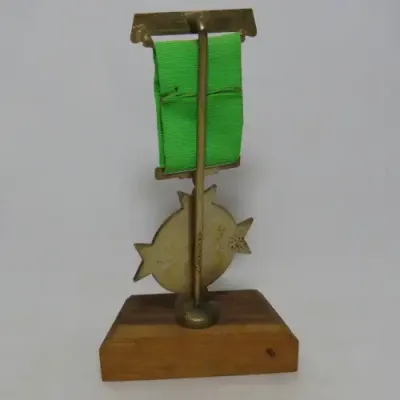 1995 SA Service Shooting medal trophy