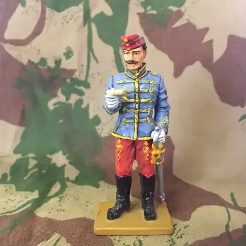 WW1 1914 Austro-Hungarian Army Hussar lead soldier DelPrado collection