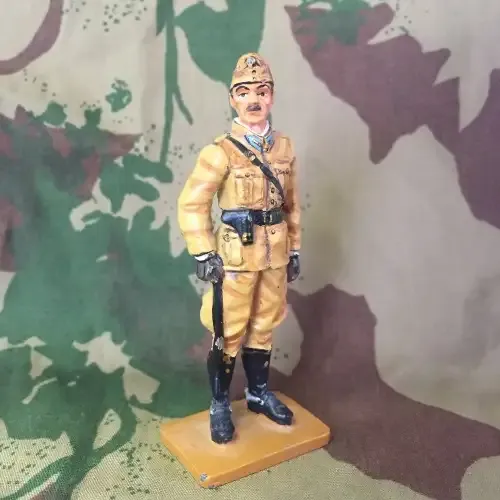 WW2 1941 Hungarian Cavalry Major lead soldier DelPrado collection