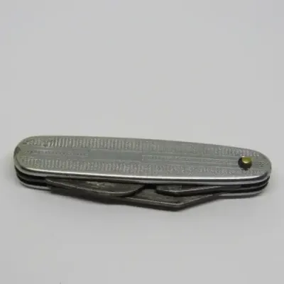 Vintage Richards mini pocket knife with opener and screwdriver