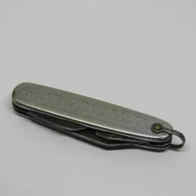 Vintage Richards mini keychain multi tool pocket knife