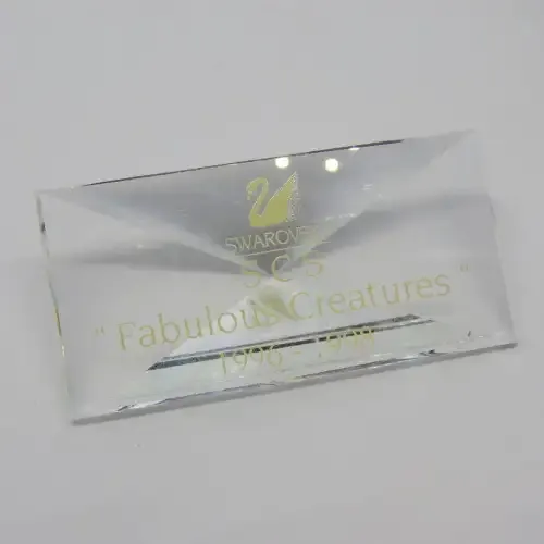 Swarovski 1996-1998 Fabulous creatures display nameplate