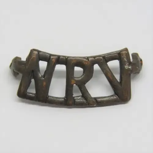 National Reserve Volunteers shoulder title