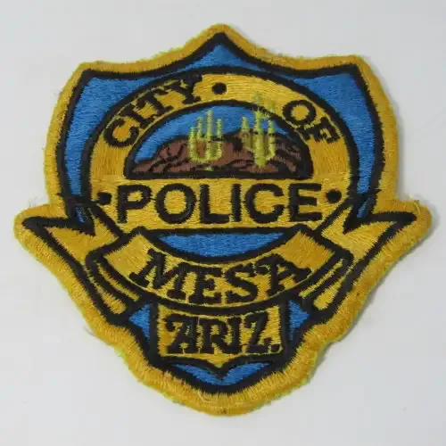 Meza Arizona City of Police cloth badge