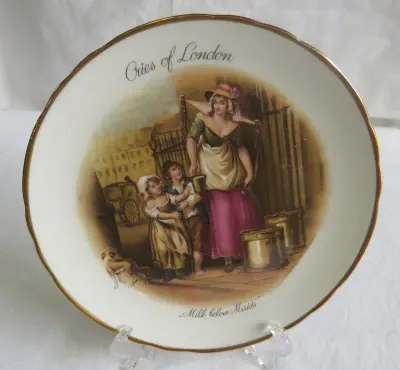 Cries of London Tuscan plate