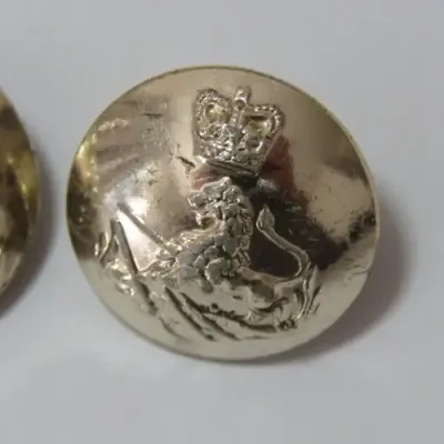 BSAP Pair of buttons with Queens Crown (1953-1965)