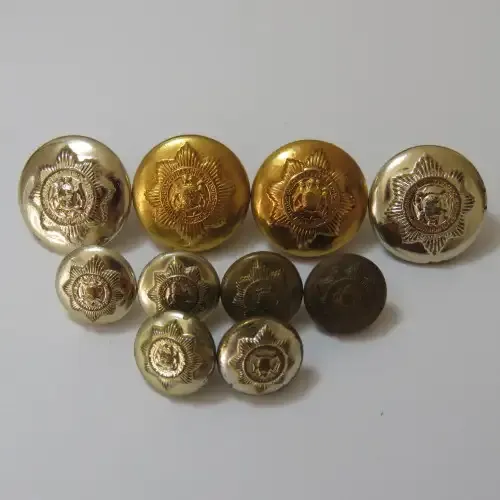 South African Police lot of 10 buttons