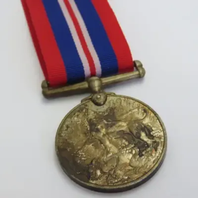 WW2 War medal Issued to 110266 L.C. Jordaan