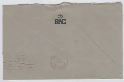 Cover sent from Newport, Wales to the Royal Automobile Club, Maypole, Birmingham