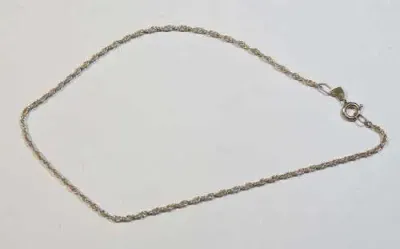 Sterling silver bracelet - Weighs 1,0 grams