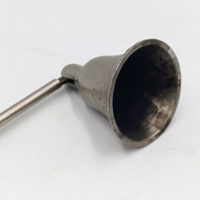 Vintage white brass candle snuffer