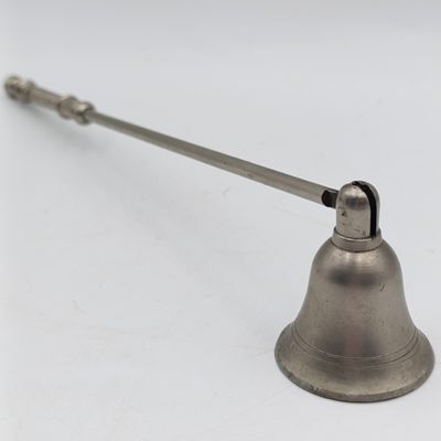 Vintage white brass candle snuffer