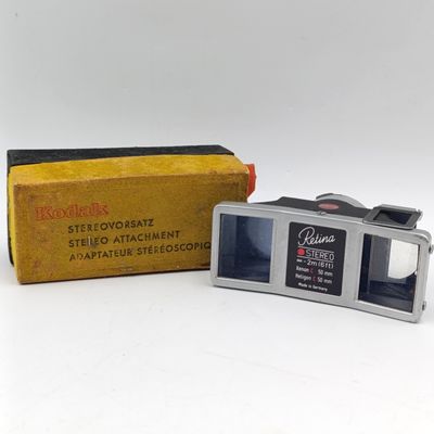Vintage Kodak Retina stereoscopic lens attachment