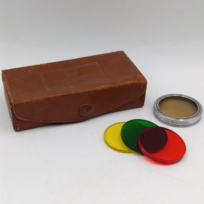 Vintage Kodak combination filter set in case
