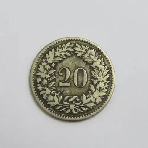 1850 Switzerland Billion 20 Rapper