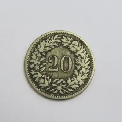1850 Switzerland Billion 20 Rapper