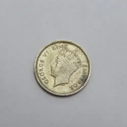 1937 Southern Rhodesia silver 3 pence EF