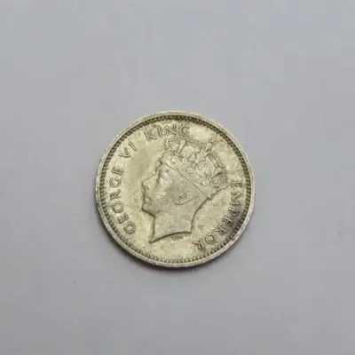 1937 Southern Rhodesia silver 3 pence EF