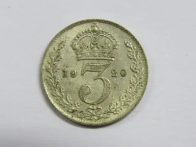 1920 British 3pence - AU
