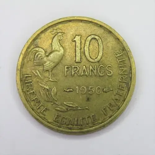 1950 B France 10 Centimes - XF
