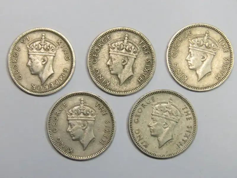 Full Set of Southern Rhodesia Copper - Nickel