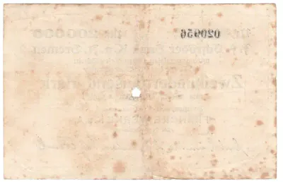Germany notgeld 200 000 Mark - Bremen 1923 cancelled with star