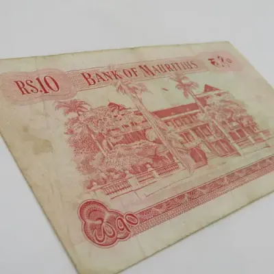 Mauritius 10 Rupees banknote