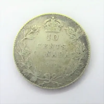 1911 Canada 10 cent