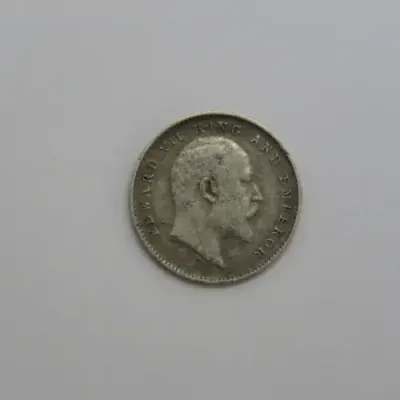 1904 British India 2 annas XF