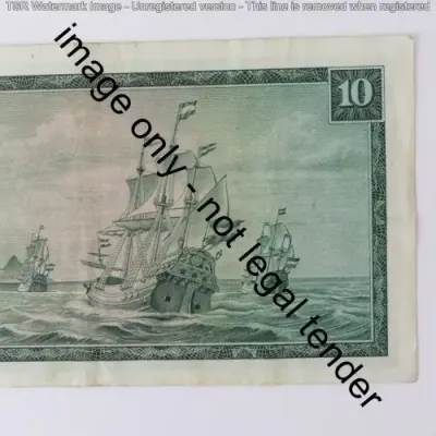 TW de Jongh 1st issue R10 - Centre fold - Some creases