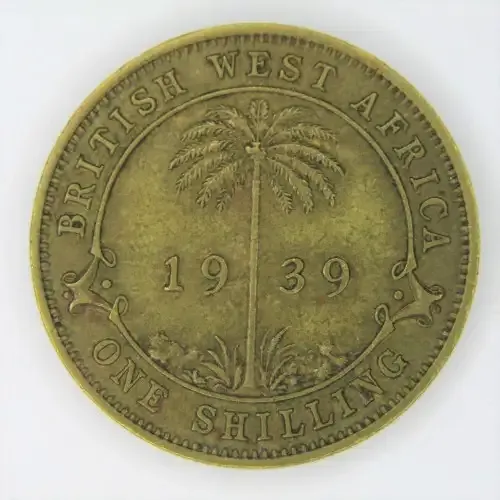 1939 British West Africa Shilling - XF