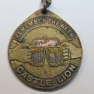 Remember the beer Castle/Lion medal