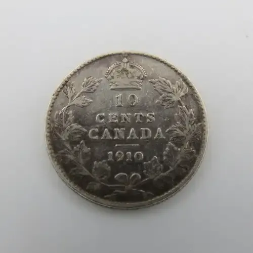 Canada 1910 Ten cent silver