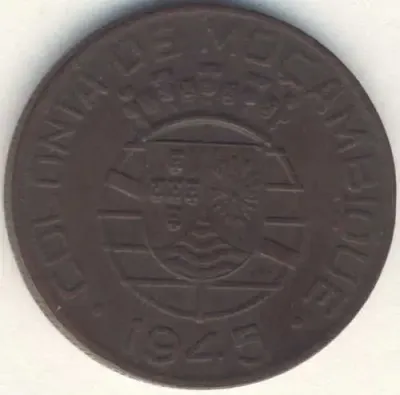1945 Mozambique 1 Escudos - XF