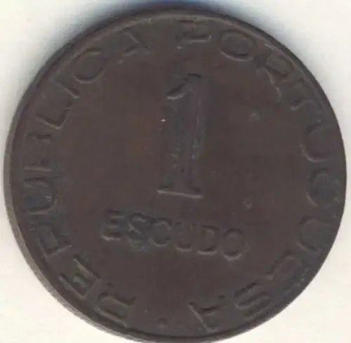 1945 Mozambique 1 Escudos - XF