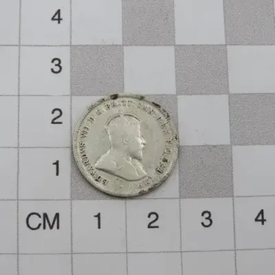 1910 Australia Sixpence well used