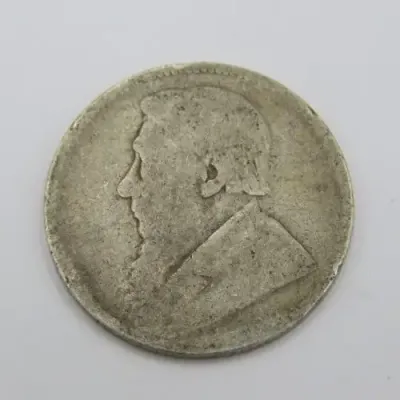 1896 ZAR Paul Kruger shilling - Well used