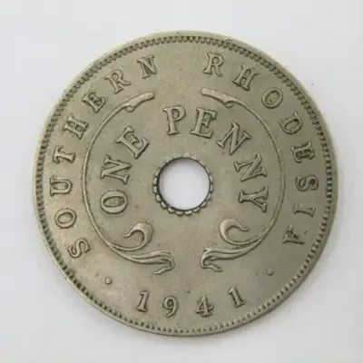 1941 Southern Rhodesia Penny - AU