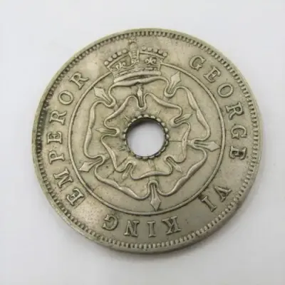 1942 Southern Rhodesia Penny - XF +